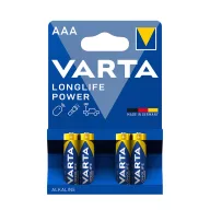 Varta Longlife Power Alkáli Mikro Elem AAA B4