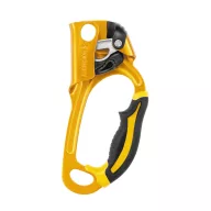   Petzl Munkavédelem ASCENSION Jobbkaros Mászógép Fekete Sárga