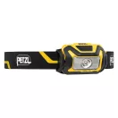 Petzl Fejlámpa Aria 1R 2026 Fekete/Sárga (akkumulátoros - tartozék) 475 lumen