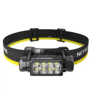   Nitecore Fejlámpa HC65 UHE (4000mAh 18650) UHE LED (2000 lumen) + USB-C Fekete