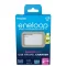 Panasonic Eneloop Akkutöltő K-KJ87MCD40USB + 4xAA (135 min)