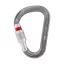 Petzl Munkavédelem ATTACHE Karabiner Screw Lock Szürke