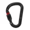 Petzl Munkavédelem ATTACHE Karabiner Screw Lock Fekete