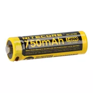   Nitecore Kellék Akkumulátor 14500 NL1475R USB-s 750mAh 3,6V B1
