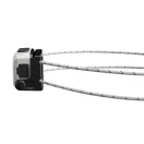 Nitecore Fejlámpa NU21 (akkumulátoros - tartozék) HP LED (360 lumen) SZÜRKE