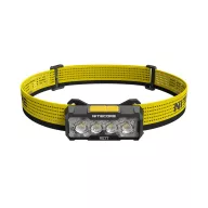   Nitecore Fejlámpa NU27 (akkumulátoros - tartozék) 4x UHE LED (600 lumen) Fekete