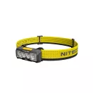 Nitecore Fejlámpa NU27 (akkumulátoros - tartozék) 4x UHE LED (600 lumen) Fekete