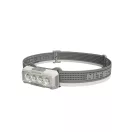 Nitecore Fejlámpa NU27 (akkumulátoros - tartozék) 4x UHE LED (600 lumen) Szürke
