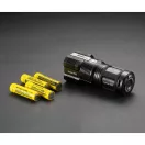 Nitecore Elemlámpa TM28 SET (+4 x IMR18650) 4xCREE XHP35 HI (6000 lumen)