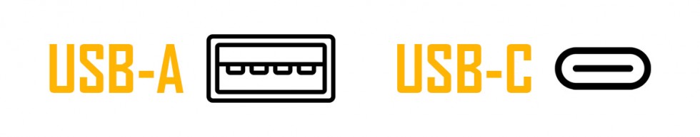 USB-A USB-C